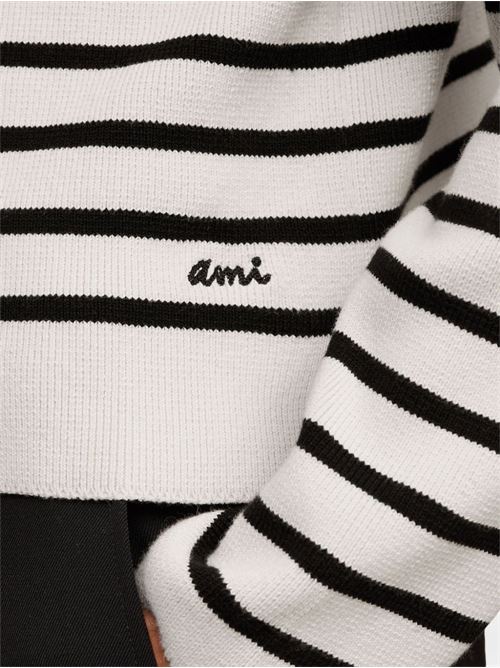 Oversized sweater AMI PARIS | UKS036KN0041194